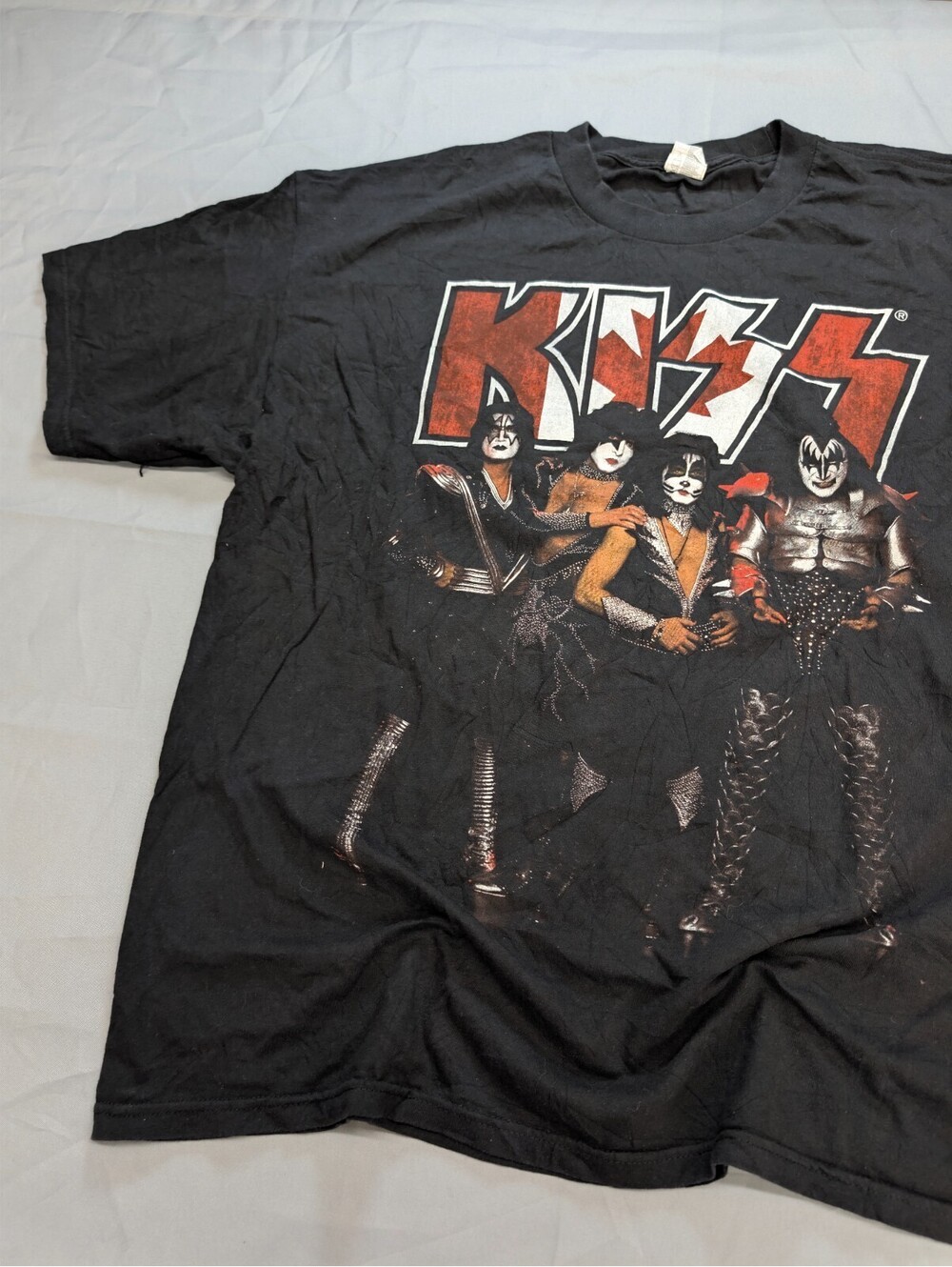 KISS Canadian Tour 2009 Shirt Alstyle 2XL Black Rock Tee